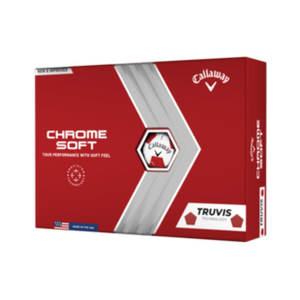 Callaway Chrome Soft Truvis - Red/White