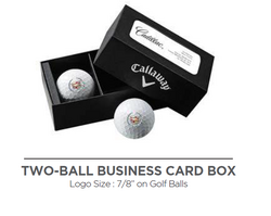 Callaway 2-Ball Business Card Box