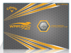 Callaway Warbird 2.0 Logo Balls