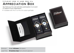 Titleist 6-Ball Appreciation Box - Pro V1