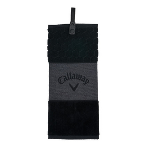 Callaway Tri Fold Towel - Black